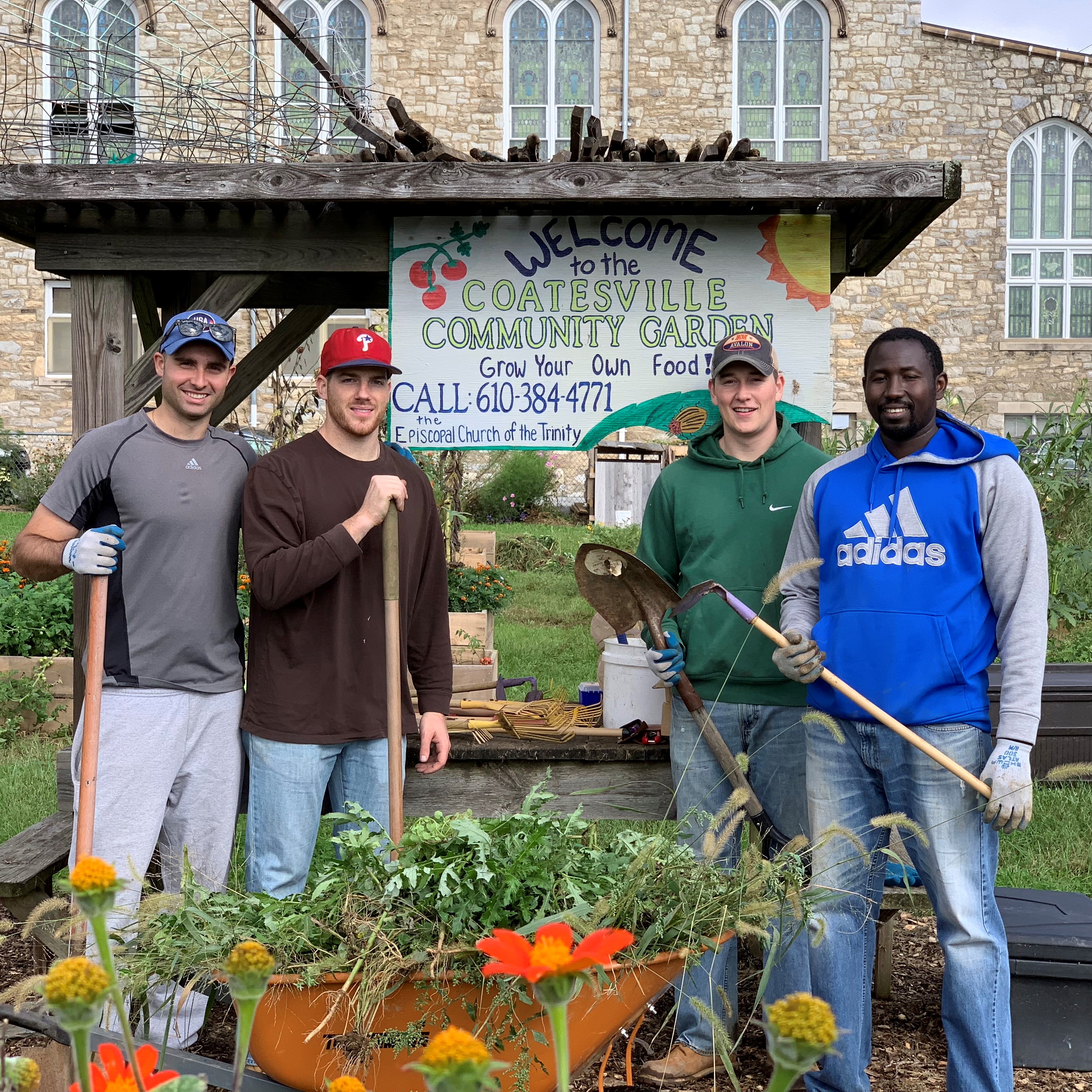 Vanguard Volunteers 10-2018 Coatesville Community Garden ...