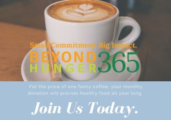 Make a Year-Round Impact. Join Beyond Hunger 365