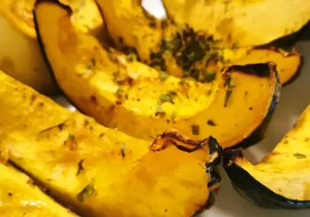 Parmesan Crusted Acorn Squash