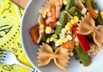 Pepper & Green Bean Summer Pasta