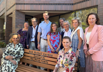 Garden Dedication Ceremony Celebrates Legacy of Bob McNeil 